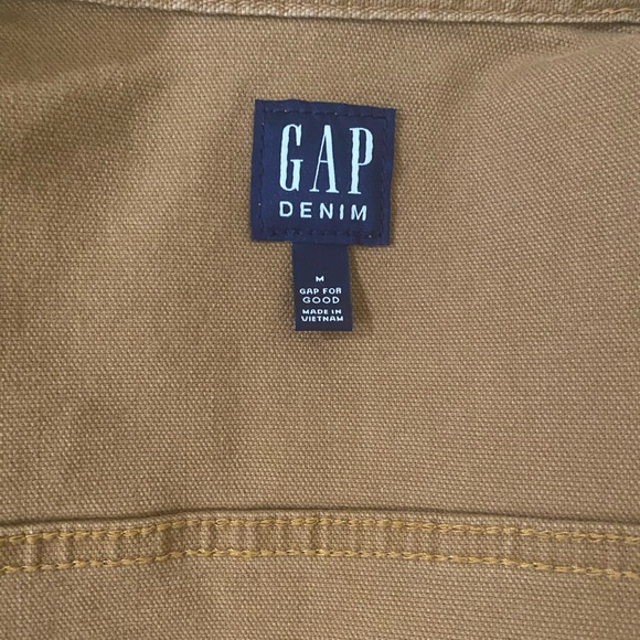 GAP Men's Tan Lightweight Shirt Jacket - Picture 7 of 7